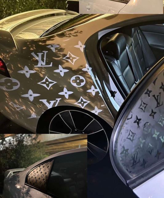 Luxury Rear Window Sticker Set