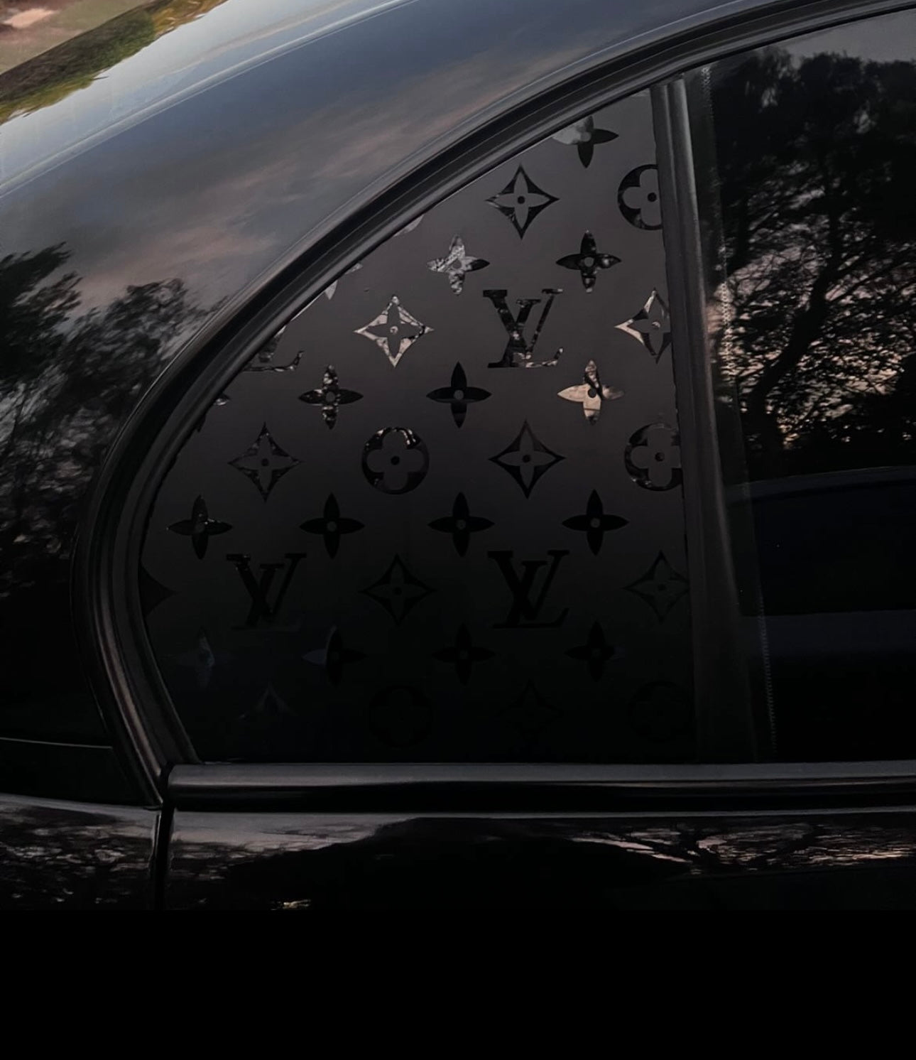 High Class Front Window Sticker Luxury Rear Window Sticker Set – Street Mania Customs