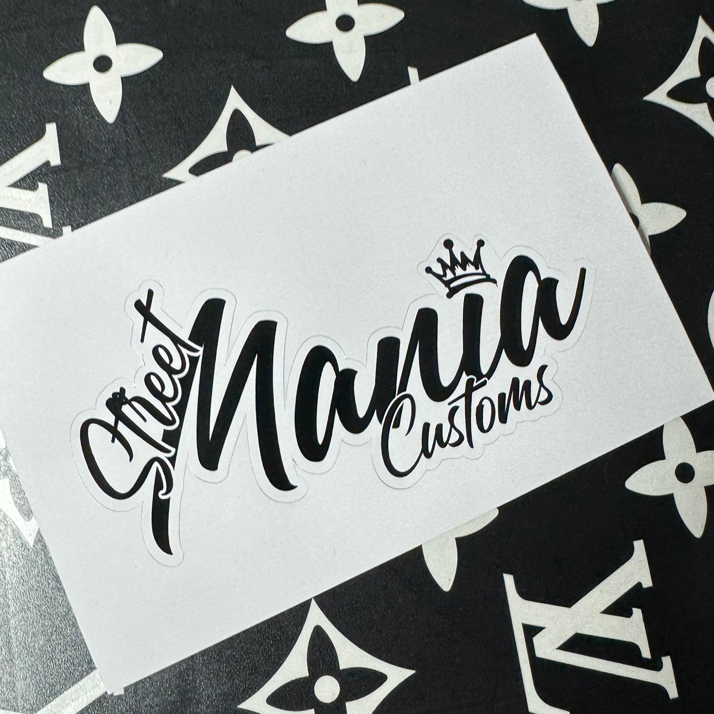 Street Mania Customs Small Logo Sticker