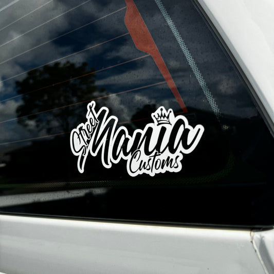 Street Mania Customs Small Logo Sticker